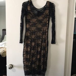 BCBG | Lace black dress